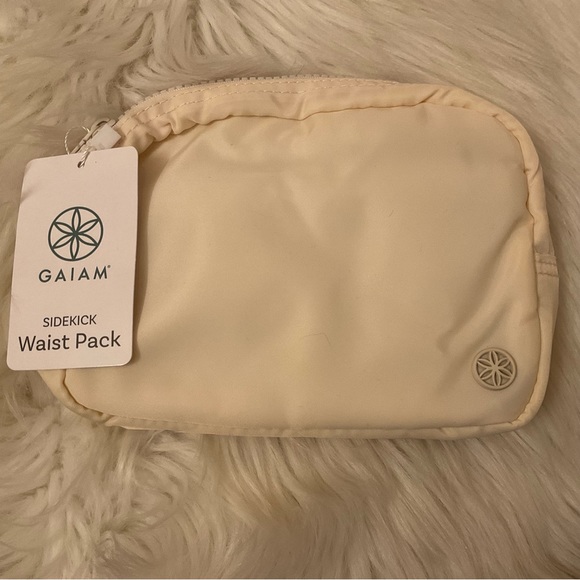 Gaiam Sidekick Waistpack - NWT - Cream - Picture 4 of 12